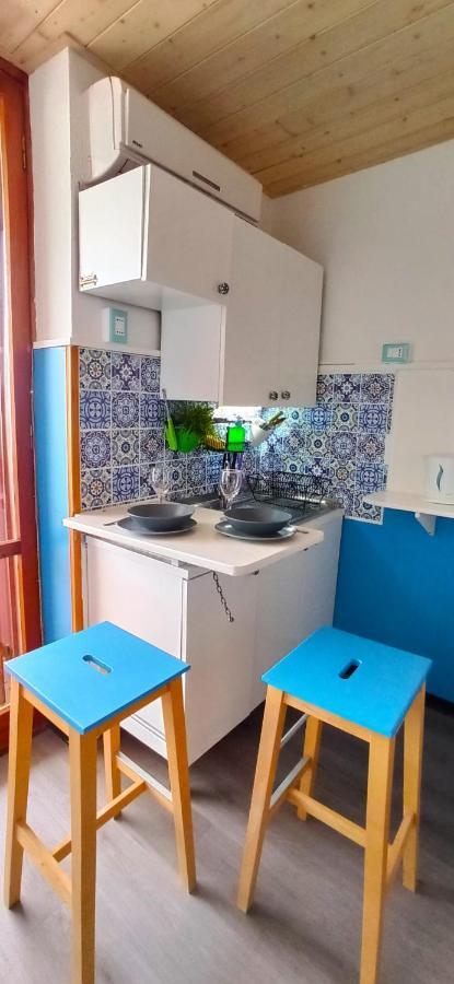 "Sea-See" Studio Taormina Center - Bellissima Vista Mare - Corner Kitchen Buitenkant foto